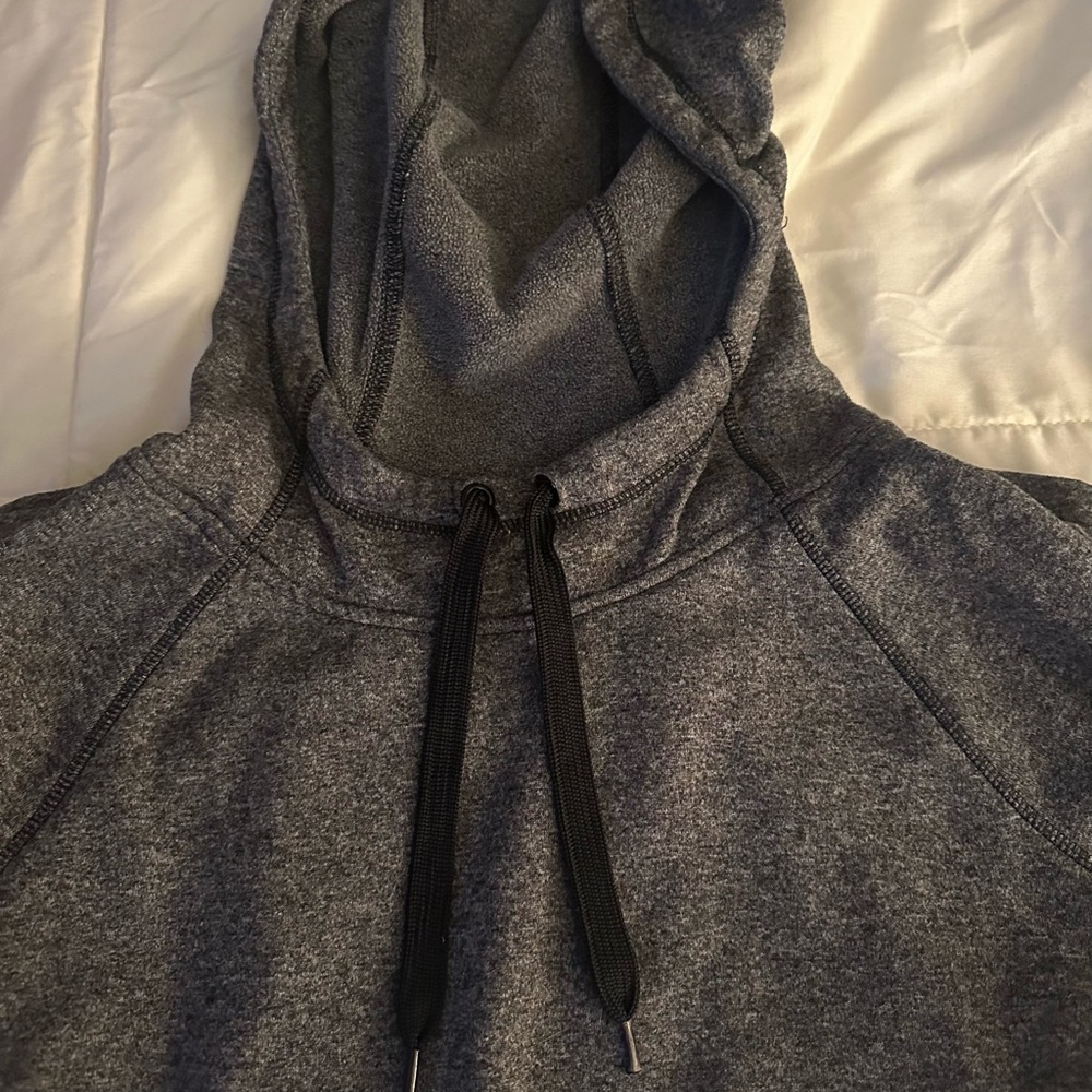 Gray Avia Hooded Sweatshirt